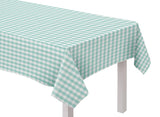 Gingham Fabric Tablecover