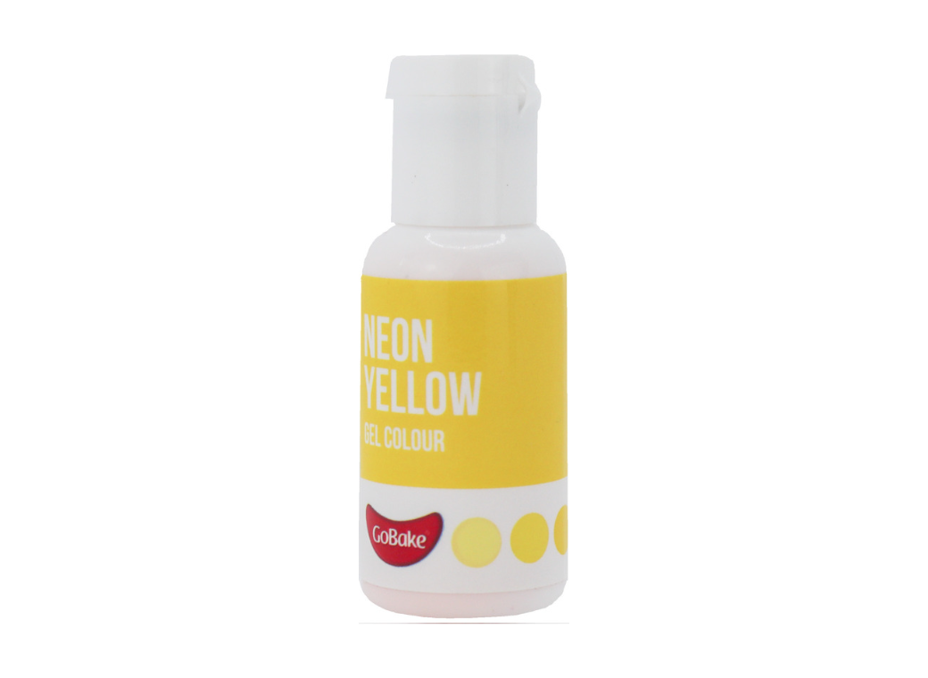 GoBake Gel Colour - Neon Yellow