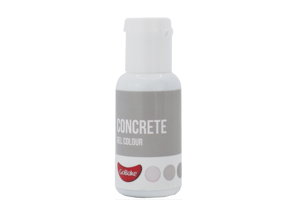 GoBake Gel Colour - Concrete