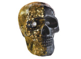 Glam Boneyard Skull Decoration