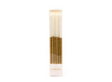 Gold Glitter Dipped Candles 12pk