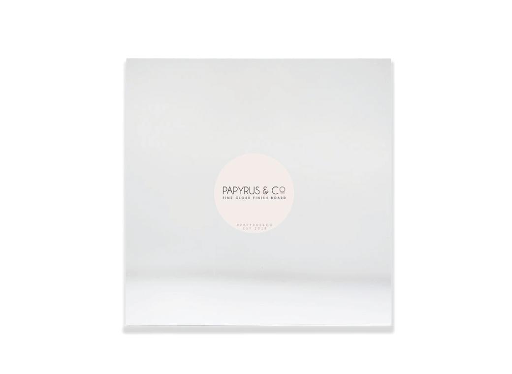 Gloss White Square Cake Board - 12"