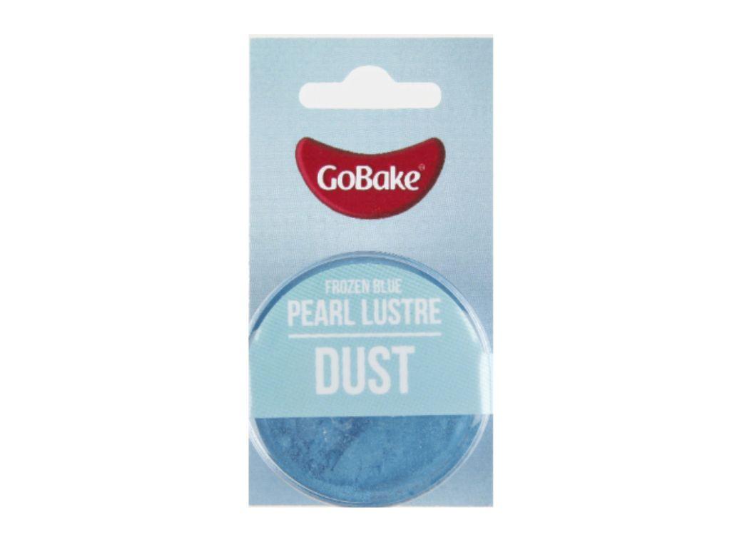 Go Bake Pearl Lustre Dust - Frozen Blue