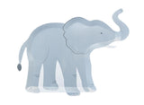 Go Wild Elephant Plates 8pk