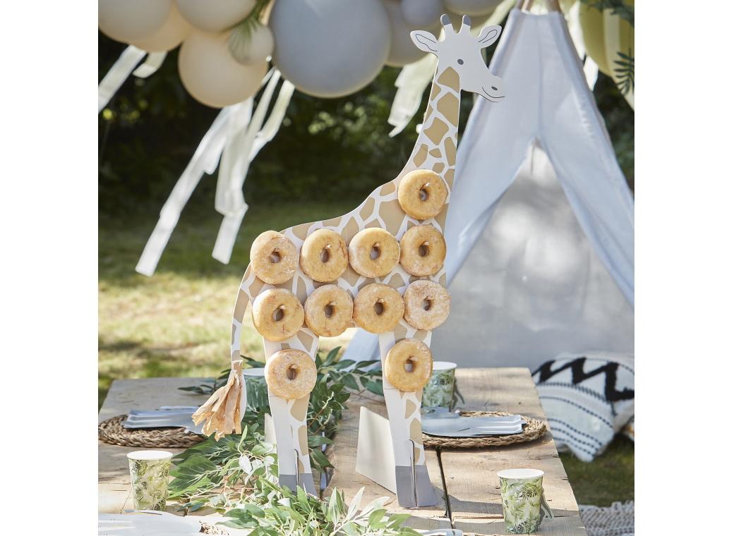 Go Wild Giraffe Shaped Donut Stand