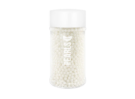 GoBake 4mm Sugar Pearls - White