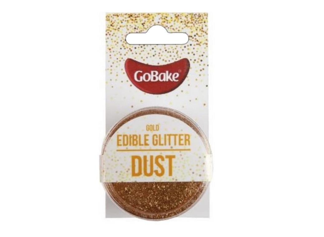 GoBake Edible Glitter Dust - Gold