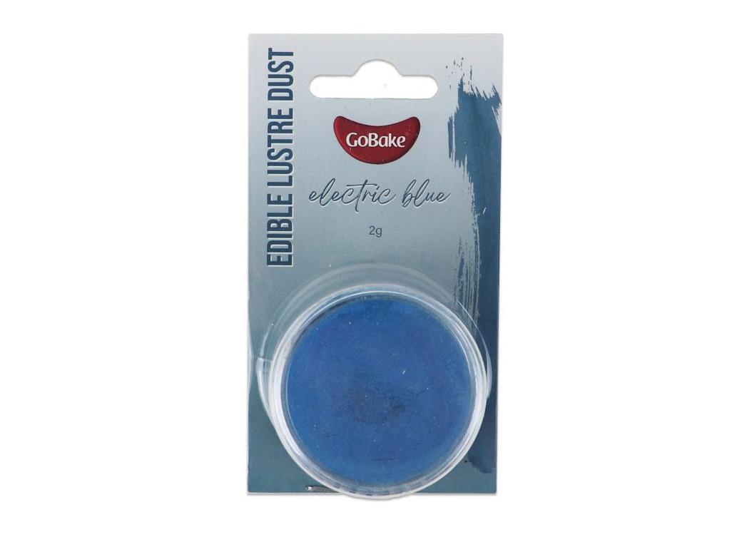 GoBake Edible Lustre Dust - Electric Blue