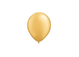 Metallic Gold Balloons 12cm 10pk