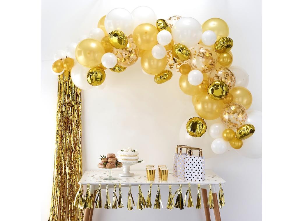 Gold Balloon Arch Kit