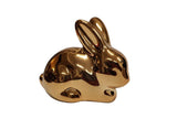 Gold Ceramic Bunny