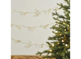 Gold Christmas Mistletoe Garland