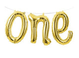 Foil Balloon Kit - Gold One