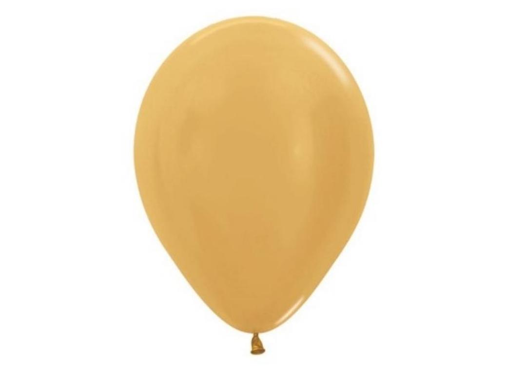 Gold Metallic Balloon - Single