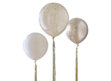 Gold and Neutral Balloon Bundle 3pk