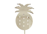 Gold Pineapple Cake Topper