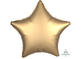 Star Shaped Foil Balloon - Satin Luxe Gold