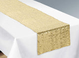 Gold Sequin Table Runner