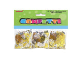 Gold & Silver Birthday Confetti