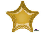 Star Shaped Foil Balloon - Gold