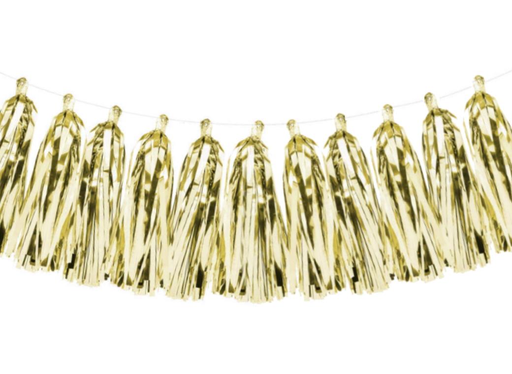 Tassel Party Garland - Gold