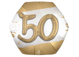 Golden Age 50 Foil Multi-Balloon