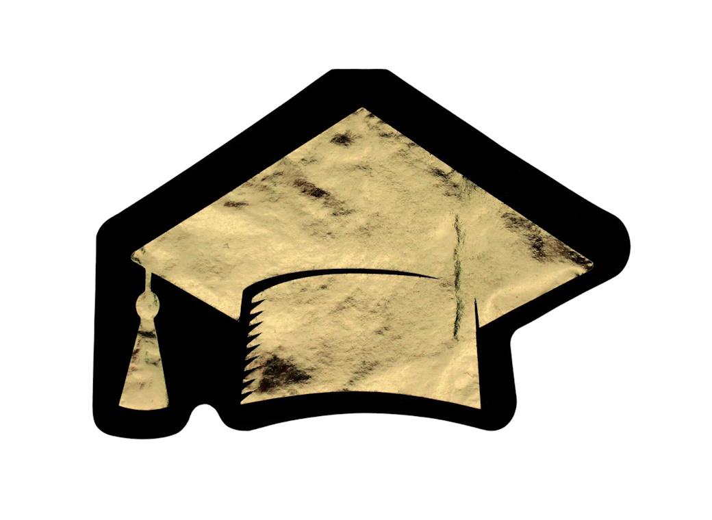 Graduation Cap Napkins 16pk