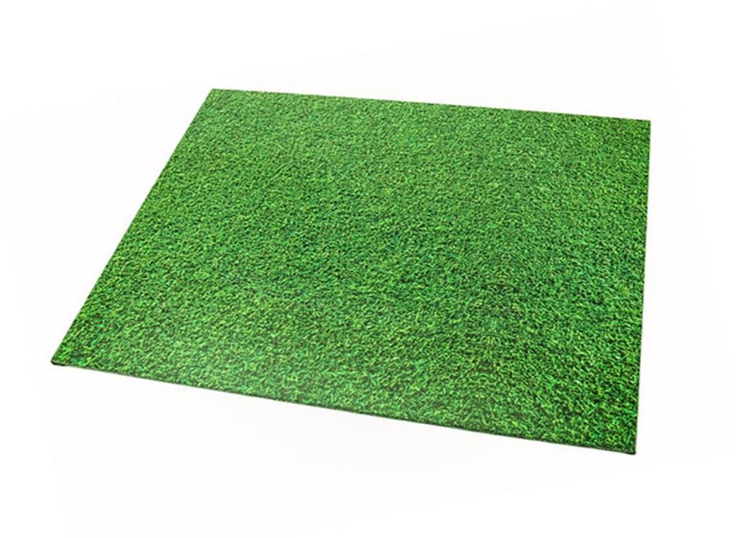 Grass Masonite Cake Board Rectangle