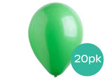 Value Balloons 20pk - Green