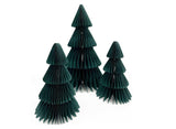 20cm Christmas Honeycomb Tree Green