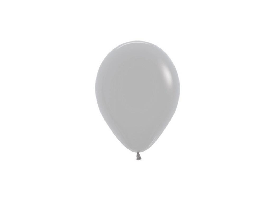 Grey Balloons 12cm 10pk