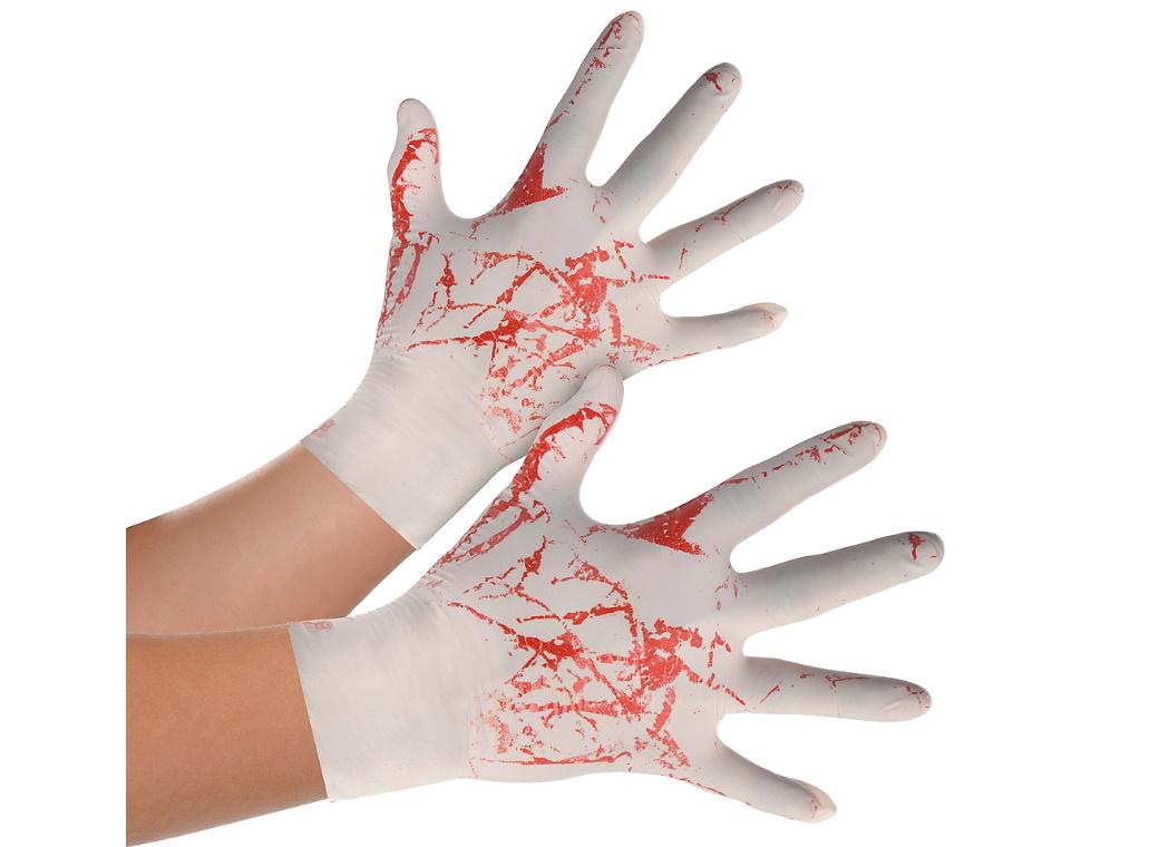 Halloween Bloody Rubber Gloves