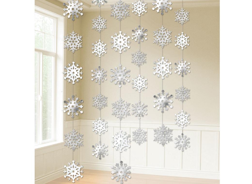 Snowflake Hanging String Decorations