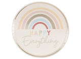 Happy Everything Rainbow Plates 8pk