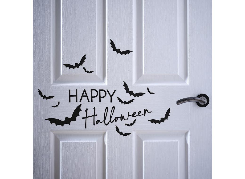 Happy Halloween Door Stickers