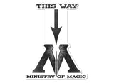 Harry Potter Ministry of Magic Decal