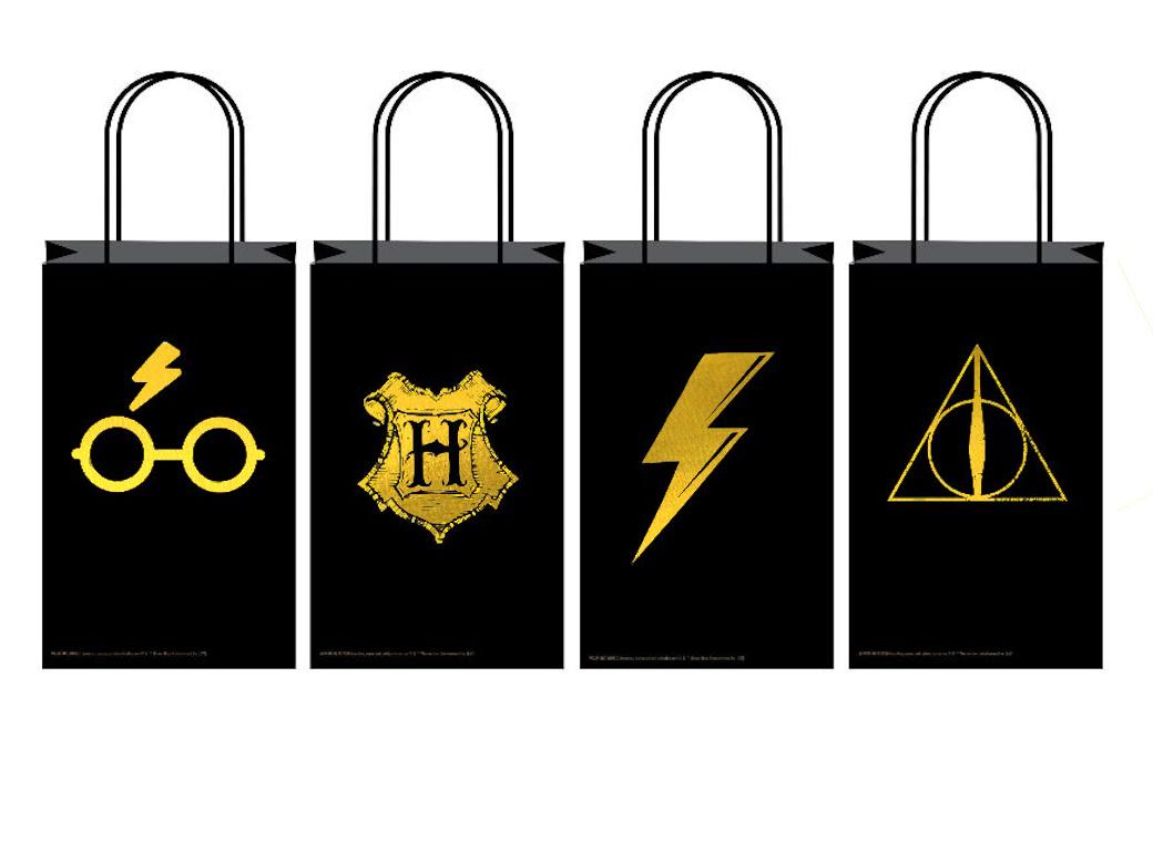 Harry Potter Paper Treat Bags 8pk