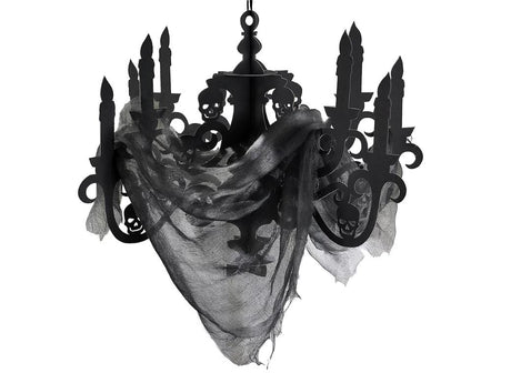 Haunted Mansion Candelabra & Gauze Decoration