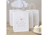 Hello Baby Cloud Gift Bags 5pk