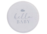 Hello Baby Neutral Baby Shower Plates 8pk