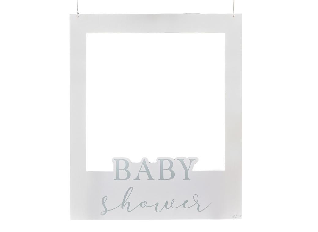 Hello Baby Customisable Photo Booth Frame