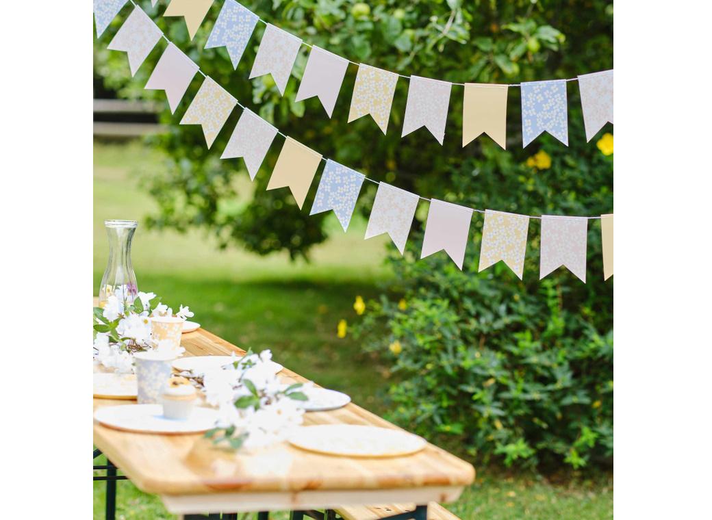 Hello Spring Floral Bunting