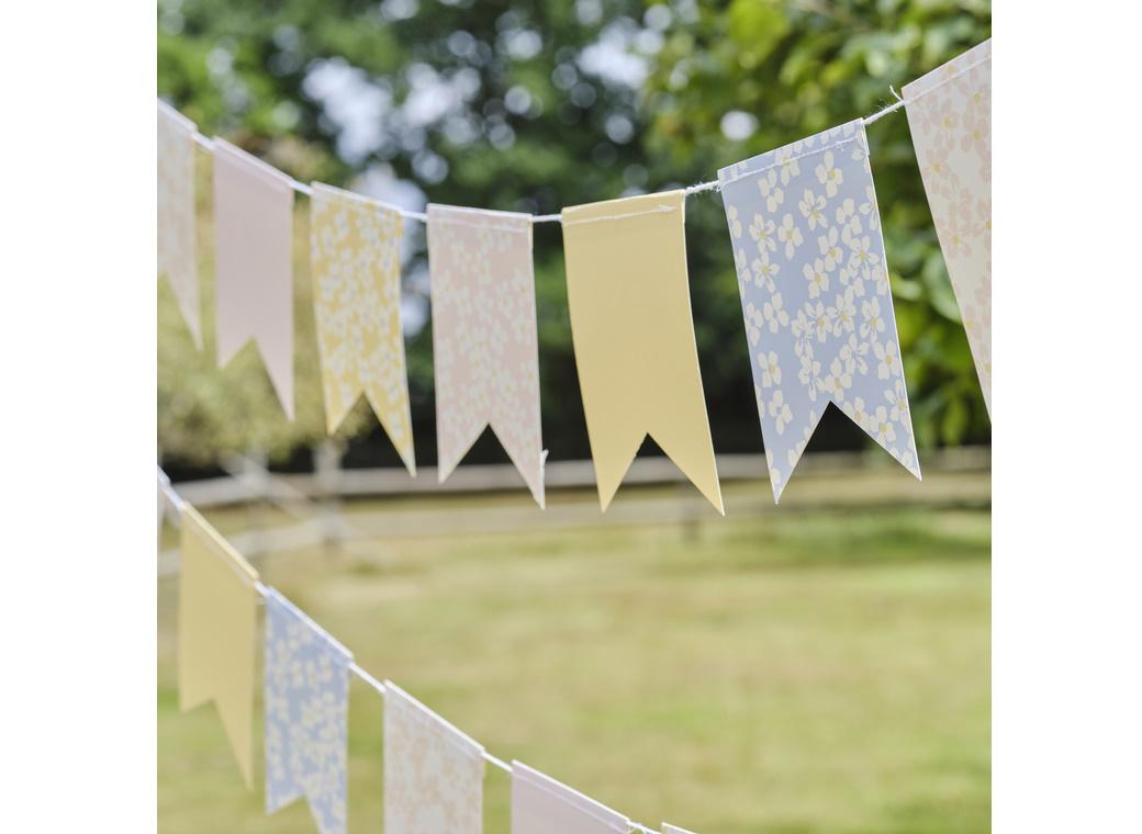 Hello Spring Floral Bunting