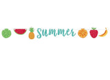 Hello Summer Glitter Garland