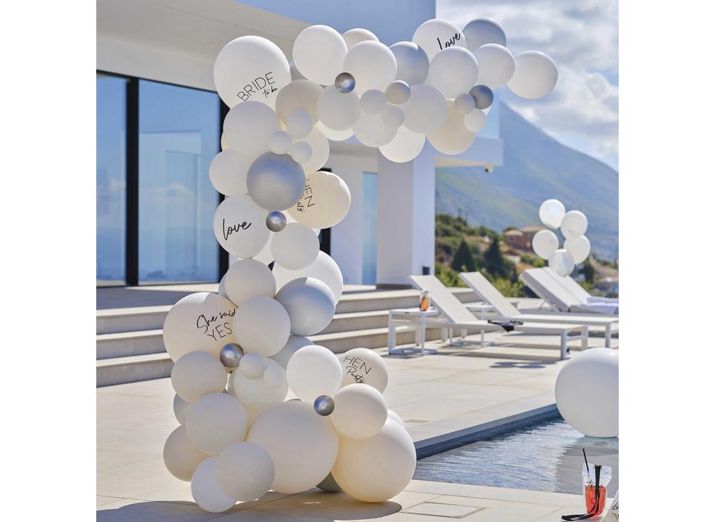 Hen Weekend Balloon Arch Kit