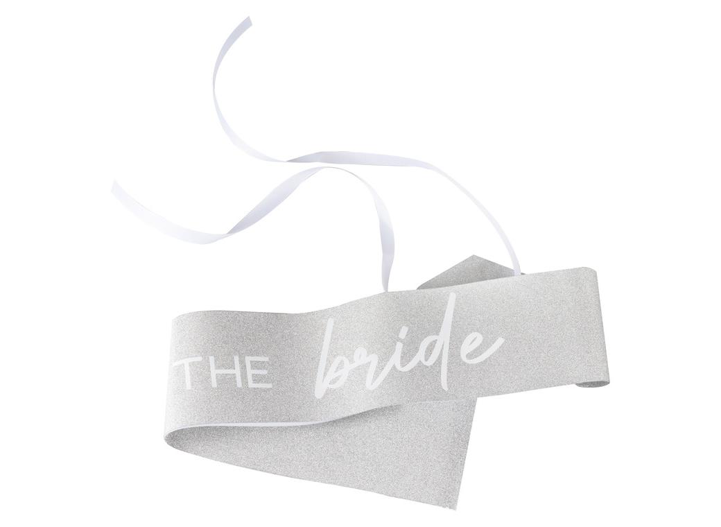 Hen Weekend Silver Bride Sash