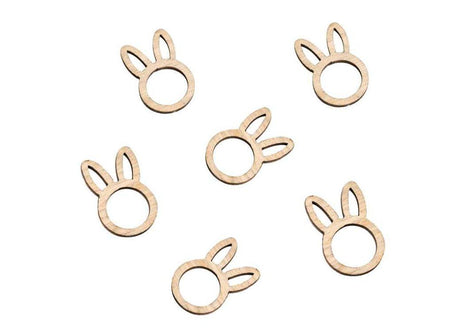 Hey Bunny Wooden Table Confetti