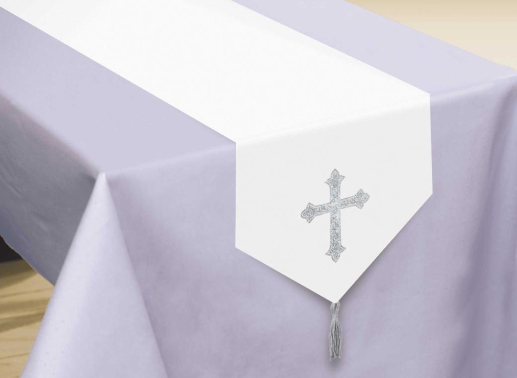 Holy Day Cross Table Runner