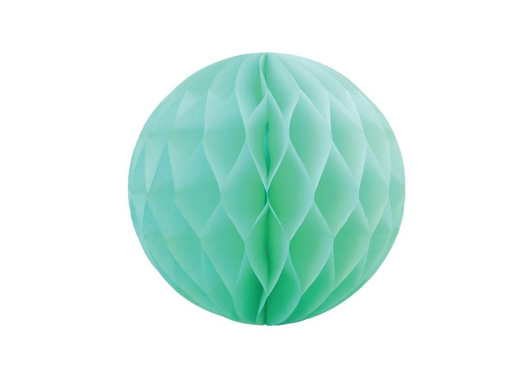 Tissue Honeycomb Ball 25cm - Mint Green