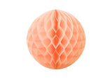 Tissue Honeycomb Ball 25cm - Peach